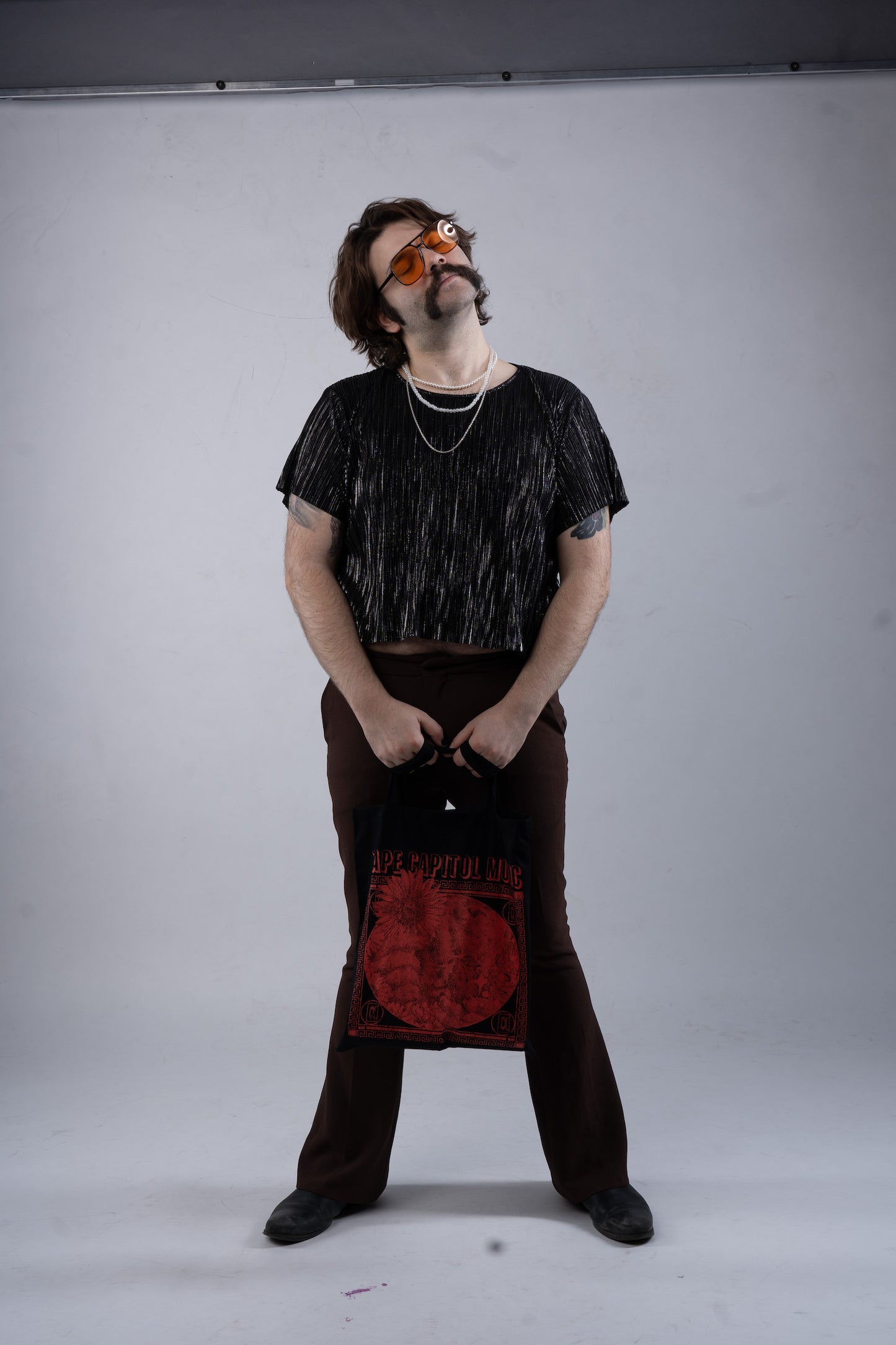 Tape Capitol Tote Bag