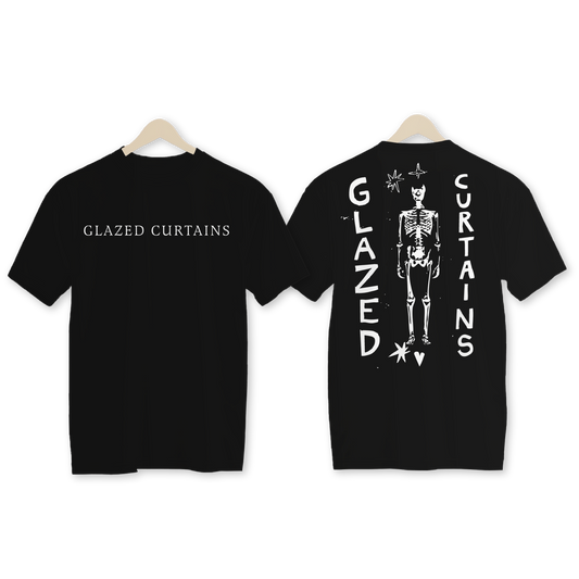 Glazed Curtains - Skeleton T-Shirt