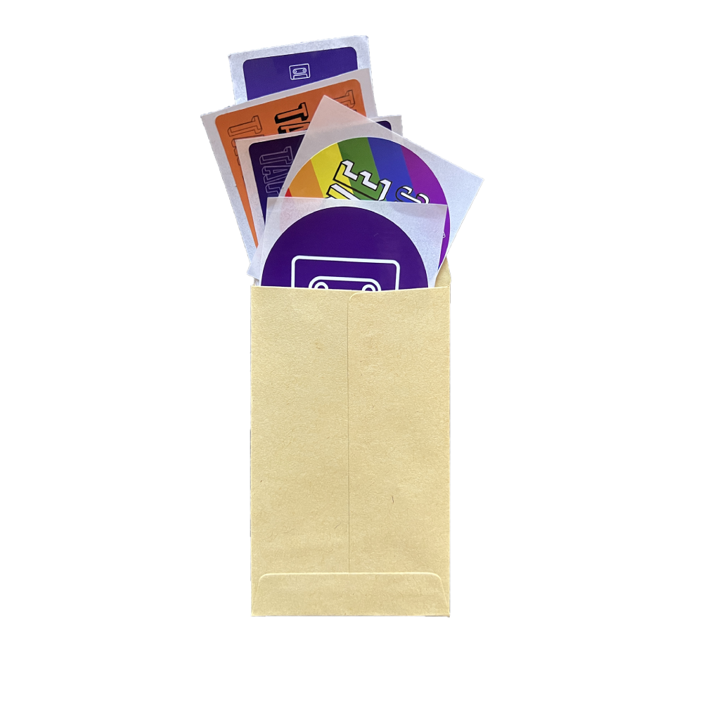 Love Music & Fuck Bullshit Sticker Pack